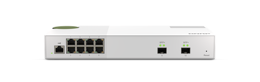 [QSW-M2108-2S] Qnap QSW-M2108-2S, 8 port 2.5Gbps, 2 port 10Gbps SFP+, web managed switch