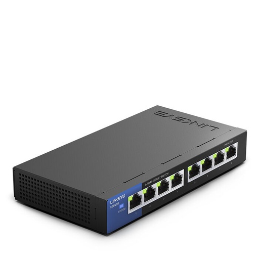 [LGS108-ME-RTL] Linksys LGS108-Retail 8-Port GE Unmanaged Switch