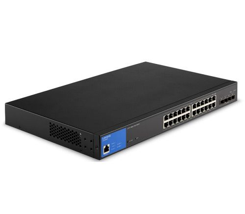[LGS328MPC-EU] Linksys LGS328MPC 24-Port GE Managed PoE+ Switch 410W + 4 10G SFP+ port