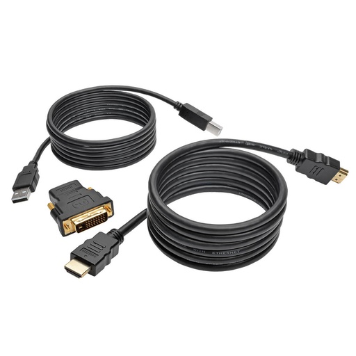 HDMI/DVI/USB KVM Cable Kit, 6 ft. (1.83 m)