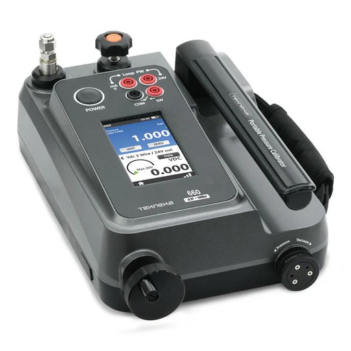 Tekneka 660 Portable Pneumatic Pressure Calibrator, -0.97 bar ~ 100 bar