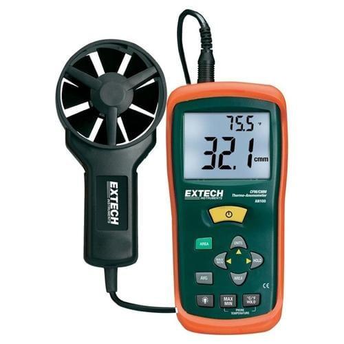 Extech AN100 CFM/CMM Mini Thermo-Anemometer