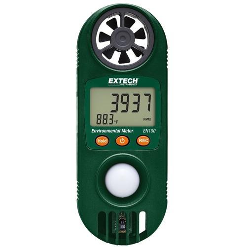 Extech EN100 Compact Hygro-Thermo-Anemometer with Light Sensor