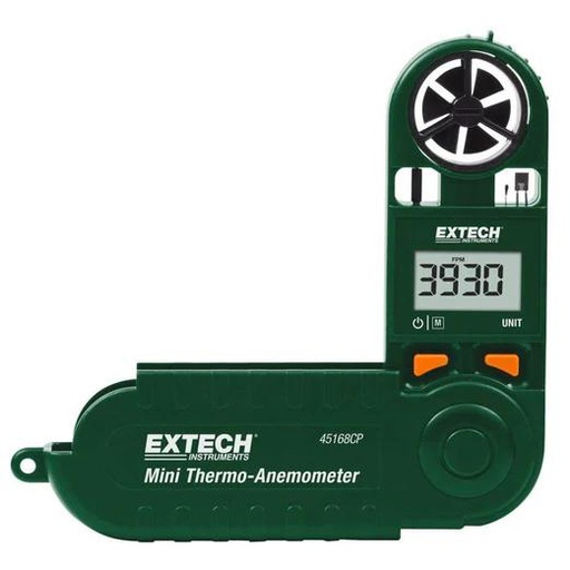 Extech 45168CP Mini Thermo-Anemometer with Built-in Compass