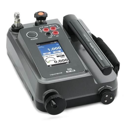 Tekneka 660 Portable Pneumatic Pressure Calibrator, -0.97 bar ~ 2 bar