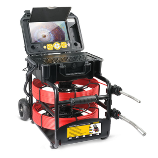 Tekneka VSD204-AC Dual Camera Video Scope, 40 Meter Cable Length