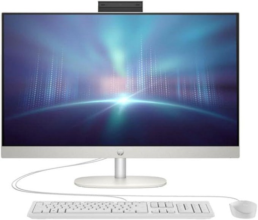 HP AIO 24-cr1006nh i5 ULTRA 16GB 512GB SSD Intel Iris Xᶱ Graphics 23.8 FHD Touch White