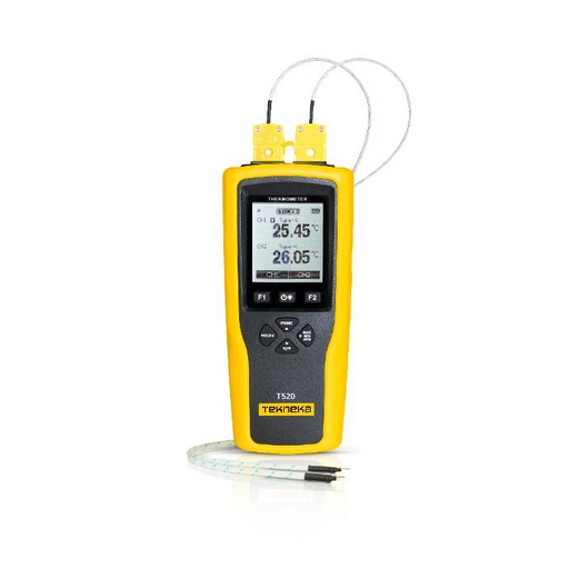 Tekneka T520 Dual Channel Thermometer Data Logger