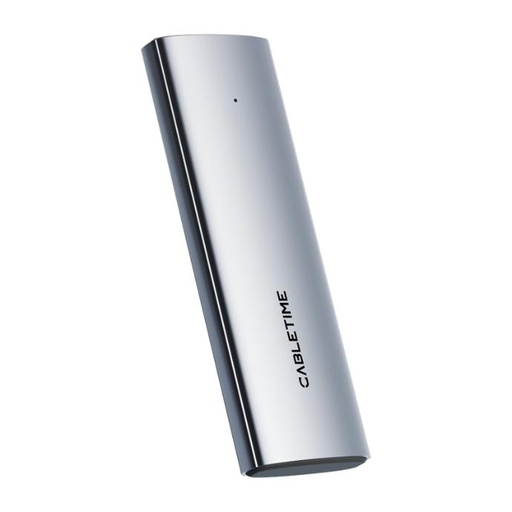 CABLETIME- 10Gbps USB C to NVMe & SATA M.2 SSD Enclosure