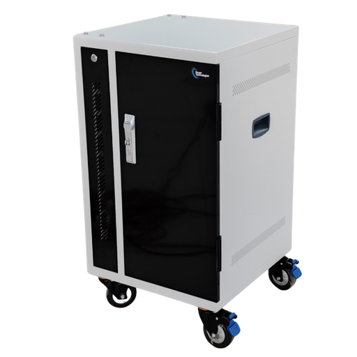 POWER TECHNOLOGIES- 15 Bay Basic Charging Cart - 220V UK , MODEL- PT-VERT-15, SKU- CRT-VRT-B15L-U