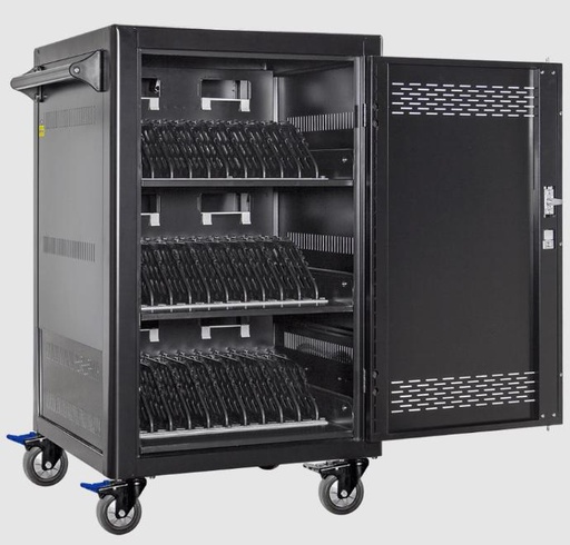 POWER TECHNOLOGIES- 30 Bay Economical Cycle Charging Cart - 220V UK