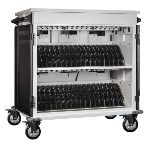 POWER TECHNOLOGIES Premium 36 Bay Secure Smart Charge Cart - 220V UK, MODEL- AC-MANAGE, SKU- CRT-PRO-S36L-U-N