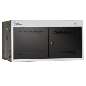 POWER TECHNOLOGIES 16 Bay Full-Featured Charging Cabinet - 220V UK, MODEL- AC-MINI-16, SKU- CAB-MIN-B16K-U
