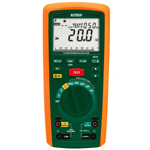 Extech MG320 CAT IV Insulation Tester/True RMS Multimeter