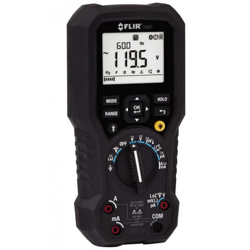 FLIR DM91 TRMS Multimeter with Datalogging (Wireless)