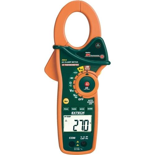 Extech EX810: 1000A AC Clamp Meter with IR Thermometer