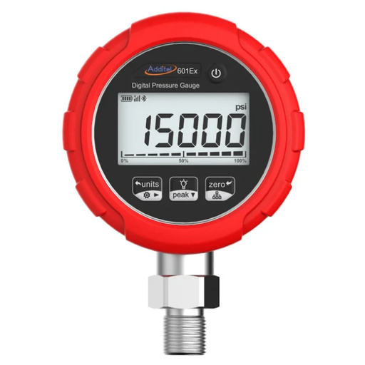 مقياس ضغط رقمي Additel ADT601Ex، بدقة 0.5% FS، حتى 15000 PSI (0–1000 بار)