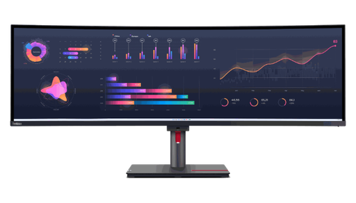 Lenovo ThinkVision P49w-30 49-inch DQHD Curved Monitor (63DBRAT1UK)