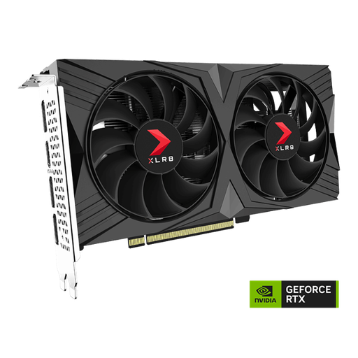 PNY GeForce RTX™ 4060 8GB VERTO™ Dual Fan DLSS 3 OC, Material No- VCG40608DFXPB1-O