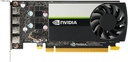 PNY NVIDIA Quadro T1000 8GB GDDR6 4xMini DP, Material No- VCNT1000-8GB-SB