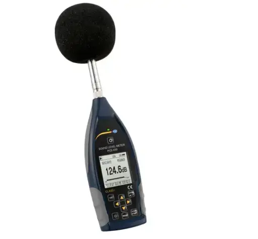 PCE-430 Class 1 Sound Level Meter With 1/1 Octave Band Filter