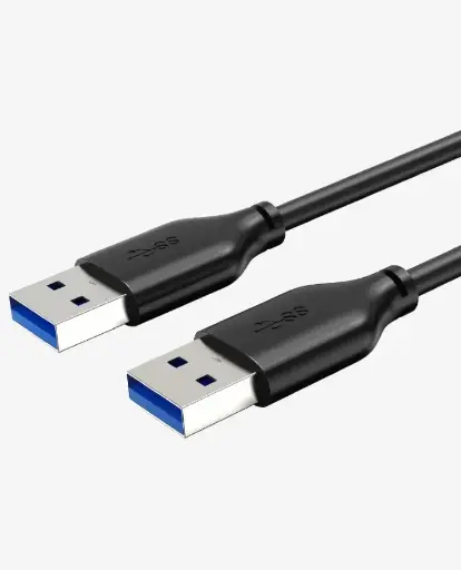 CABLETIME- USB 3.0 Type A Male to Type A Male Cable- 1 Meter